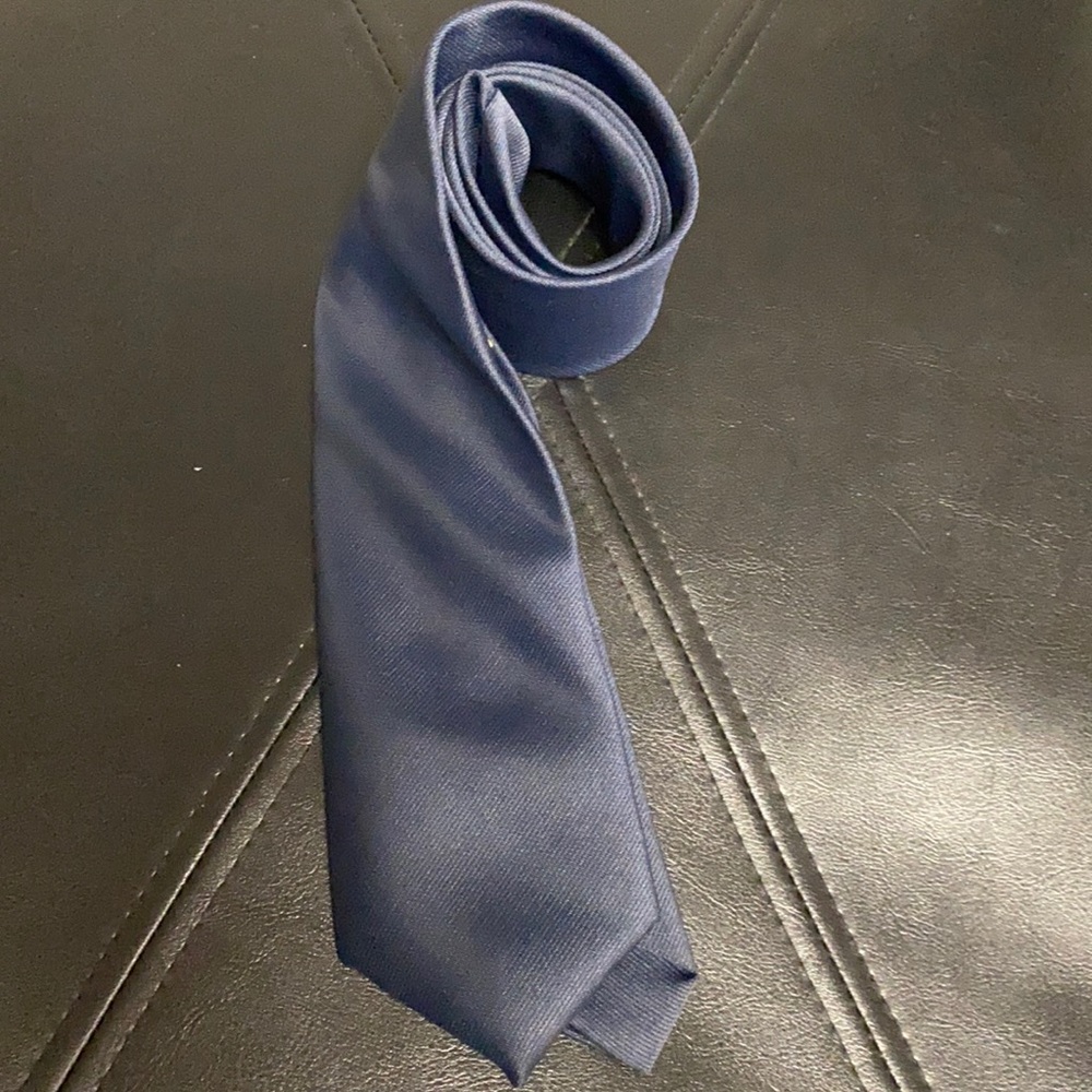 Greendog navy blue men’s necktie